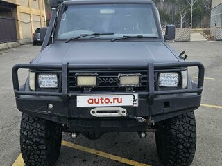 1995 Toyota Land Cruiser Prado 70 Series, чёрный, 2100000 рублей, вид 1