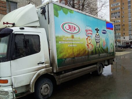 2003 Mercedes-Benz Atego, белый, 1920000 рублей, вид 1
