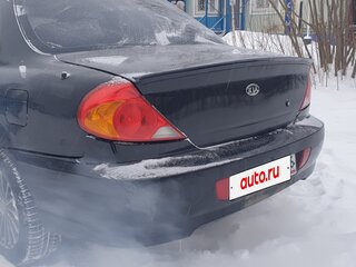 2006 Kia Spectra I Рестайлинг 2, чёрный, 260000 рублей, вид 4