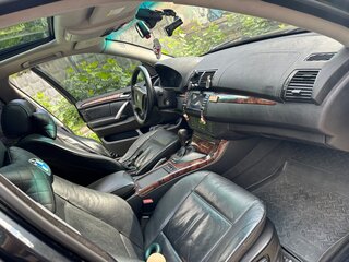2003 BMW X5 3.0i I (E53), чёрный, 1100000 рублей, вид 5