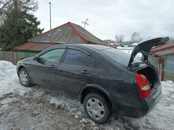 2002 Nissan Primera III (P12), чёрный, 450000 рублей - вид 4