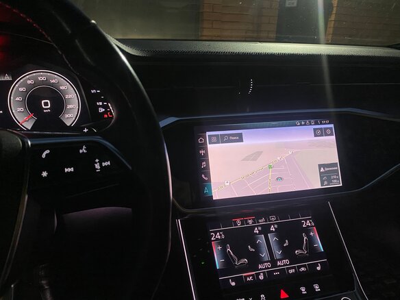 2019 Audi A6 40 TDI V (C8), чёрный, 3000000 рублей - вид 10
