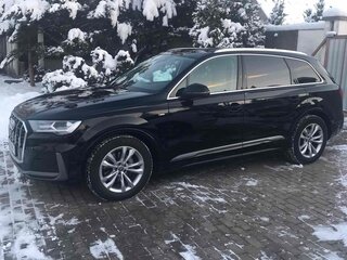 2020 Audi Q7 45 TDI II (4M) Рестайлинг, чёрный, 6833384 рублей, вид 4