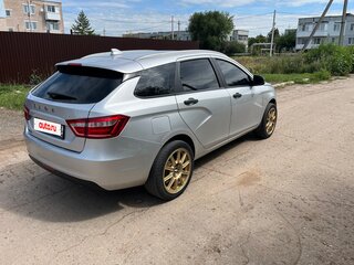 2021 Lada (ВАЗ) Vesta SW I, серый, 950000 рублей, вид 4