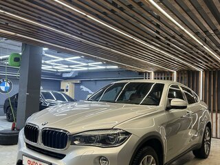 2015 BMW X6 30d II (F16), серебристый, 3900000 рублей, вид 1