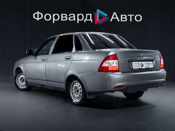 2012 Lada (ВАЗ) Priora Premier I, серый, 350000 рублей - вид 4