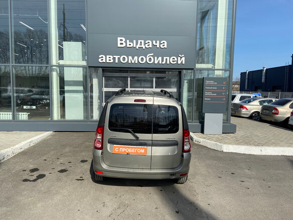 2012 Lada (ВАЗ) Largus I, серый - вид 3