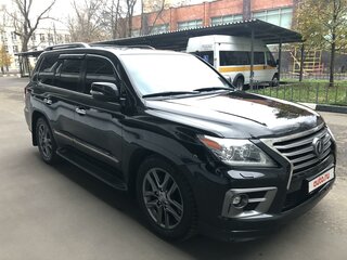 2015 Lexus LX 570 III Рестайлинг, чёрный, 6600000 рублей, вид 3