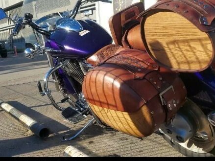 2003 Honda VTX 1800, синий, 750000 рублей, вид 2