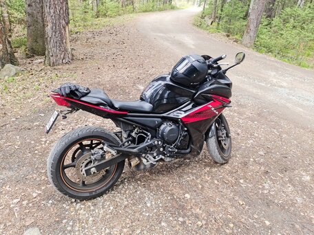2011 Yamaha XJ6 (FZ6R), чёрный, 535000 рублей, вид 3