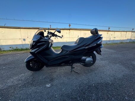 2012 Suzuki Burgman (SkyWave) 400, чёрный, 400000 рублей, вид 2