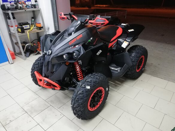 2019 BRP Can-Am Renegade 1000, красный