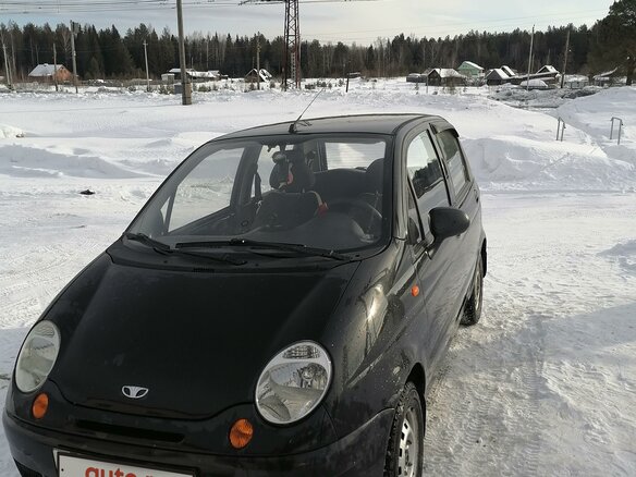 2011 Daewoo Matiz I Рестайлинг, чёрный