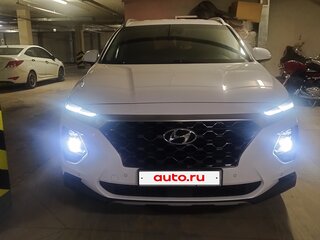 2019 Hyundai Santa Fe IV, белый, 3200000 рублей, вид 2