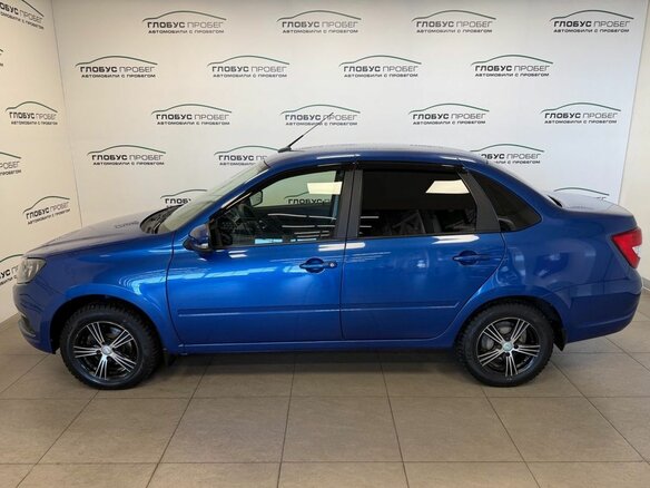 2022 Lada (ВАЗ) Granta I Рестайлинг, синий, 730000 рублей - вид 20