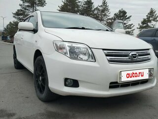 2010 Toyota Corolla Axio X (E140, E150) Рестайлинг, белый, 760000 рублей, вид 1