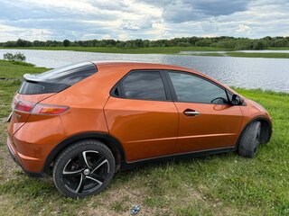 2008 Honda Civic VIII, оранжевый, 560000 рублей, вид 5