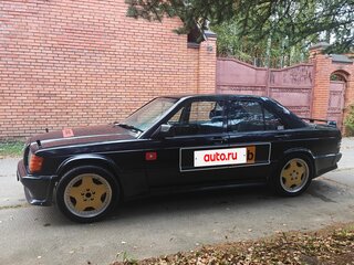 1987 Mercedes-Benz 190 (W201), чёрный, 680000 рублей, вид 4