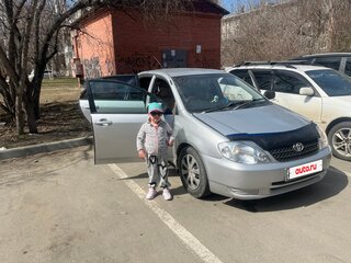 2001 Toyota Corolla IX (E120, E130), серебристый, 460000 рублей, вид 2
