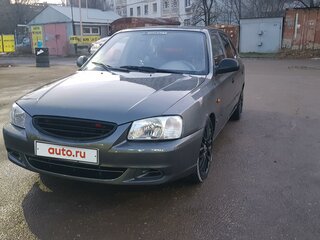 2006 Hyundai Accent ТагАЗ II, серый, 515000 рублей, вид 2
