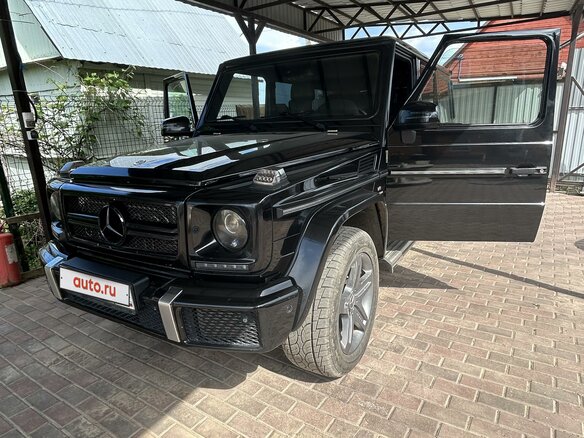 2016 Mercedes-Benz G-Класс 500 II (W463) Рестайлинг 4, чёрный, 7000000 рублей - вид 4
