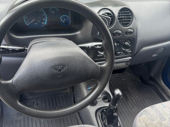 2009 Daewoo Matiz I Рестайлинг, синий, 155000 рублей - вид 5