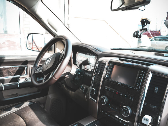 2012 Dodge RAM IV (DS/DJ), красный - вид 11