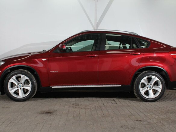 2008 BMW X6 35i 6-speed I (E71), красный - вид 3