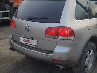 2003 Volkswagen Touareg I, бежевый, 1350000 рублей, вид 4