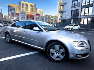 2007 Audi A8 Long II (D3) Рестайлинг 2, серебристый, 1100000 рублей, вид 2