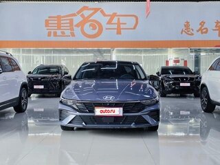 2024 Hyundai Elantra N Line VII (CN7) Рестайлинг, синий, 1740000 рублей, вид 2