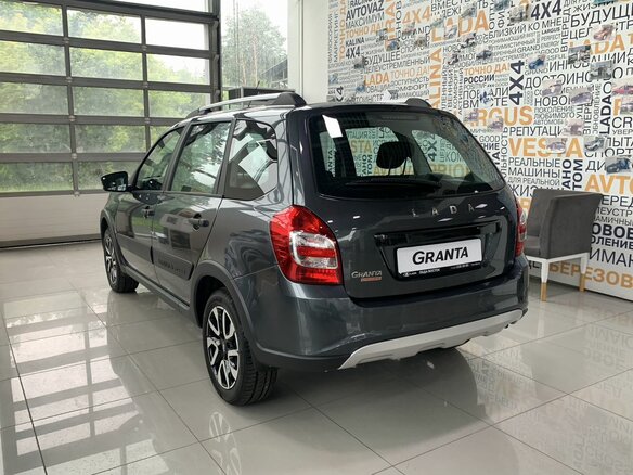 2025 Lada (ВАЗ) Granta Cross I Рестайлинг, серый, 1225000 рублей - вид 3