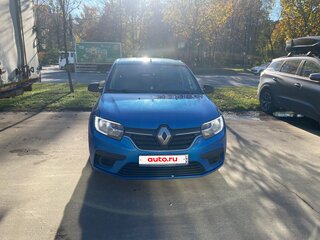 2018 Renault Logan II Рестайлинг, синий, 580000 рублей, вид 1