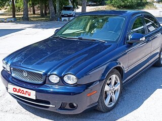 2009 Jaguar X-Type I Рестайлинг, синий, 750000 рублей, вид 3