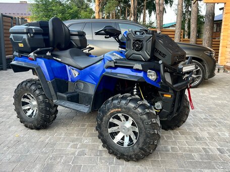 2021 Polaris Sportsman 570, синий, 999999 рублей, вид 3