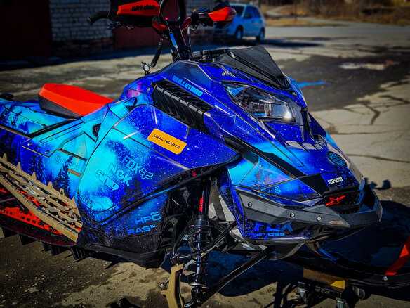 2021 BRP Ski-Doo Summit 850, синий, 1550000 рублей - вид 19