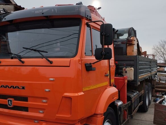 2019 КамАЗ 65115, оранжевый, 7000000 рублей - вид 5