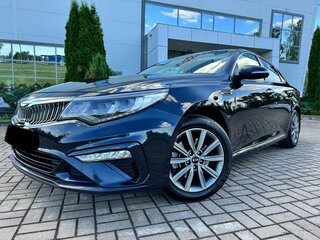 2019 Kia Optima IV Рестайлинг, синий, 2000000 рублей, вид 1