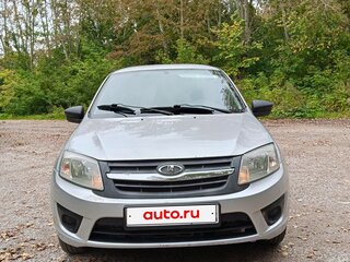 2015 Lada (ВАЗ) Granta I, серебристый, 330000 рублей, вид 2