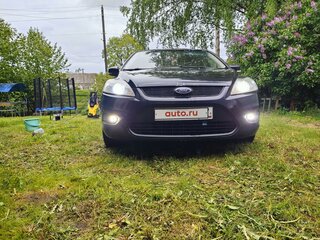 2008 Ford Focus II Рестайлинг, чёрный, 700000 рублей, вид 4