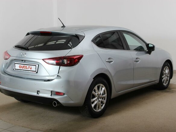 2018 Mazda 3 III (BM) Рестайлинг, серебристый - вид 12