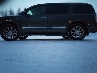 2008 Infiniti QX56 I Рестайлинг, серый, 1600000 рублей, вид 4
