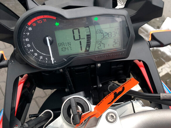 2019 BMW F 850 GS, красный - вид 1