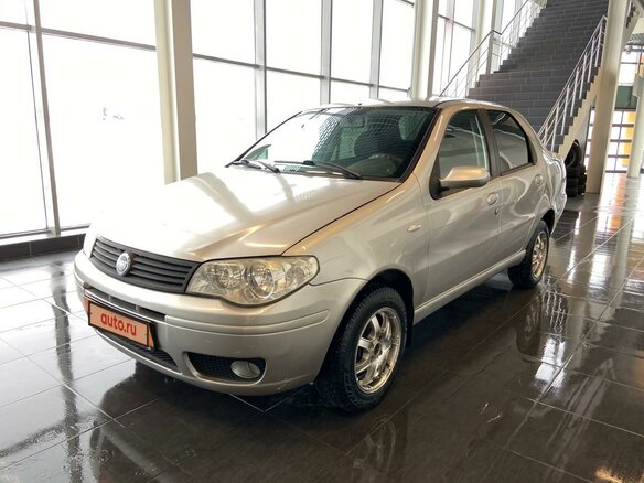 2007 Fiat Albea I Рестайлинг, серебристый