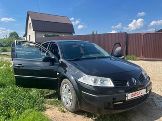 2007 Renault Megane II Рестайлинг, чёрный, 470000 рублей, вид 3