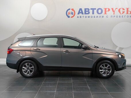 2019 Lada (ВАЗ) Vesta SW Cross I, голубой, 817000 рублей, вид 5