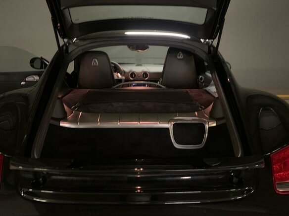2009 Porsche Cayman I (987) Рестайлинг, чёрный - вид 16