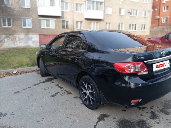 2010 Toyota Corolla X (E140, E150) Рестайлинг, чёрный, 1100000 рублей - вид 16