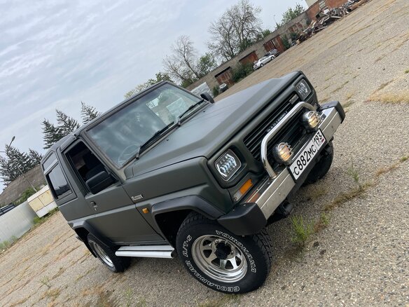 1991 Daihatsu Rugger I, зелёный - вид 6