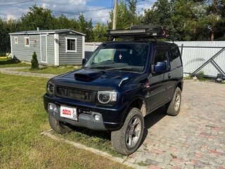 2009 Suzuki Jimny Kei car III Рестайлинг 1, синий, 750000 рублей, вид 2